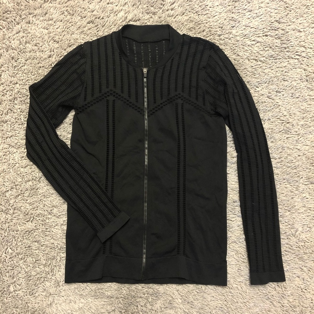Fabletics Zip Up Athletic Mesh Jacket - image 2